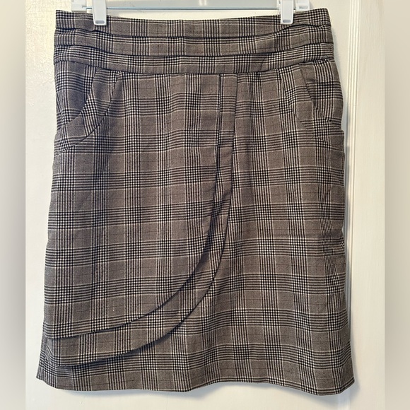 Suzabelle Fashion Boutique Plaid Layered Pencil Skirt - Picture 1 of 6